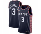 New York Knicks #3 Tim Hardaway Jr. Swingman Navy Blue Basketball Jersey - 2018-19 City Edition