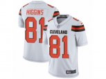 Cleveland Browns #81 Rashard Higgins White Vapor Untouchable Limited Player NFL Jersey