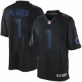 Indianapolis Colts #1 Pat McAfee Limited Black Impact NFL Jersey