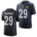 New York Giants #29 Xavier McKinney Nike Navy New York City Edition Vapor Limited Jersey