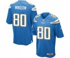 Los Angeles Chargers #80 Kellen Winslow Game Electric Blue Alternate Football Jersey