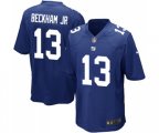 New York Giants #13 Odell Beckham Jr Game Royal Blue Team Color Football Jersey