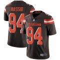 Cleveland Browns #94 Carl Nassib Brown Team Color Vapor Untouchable Limited Player NFL Jersey