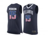 2016 US Flag Fashion 2017 Villanova Wildcats Ryan Arcidiacono #15 College Basketball Jersey - Navy Blue