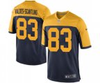 Green Bay Packers #83 Marquez Valdes-Scantling Game Navy Blue Alternate Football Jersey