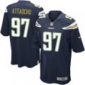 Los Angeles Chargers #97 Jeremiah Attaochu Game Navy Blue Team Color NFL Jersey