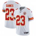 Kansas City Chiefs #23 Phillip Gaines White Vapor Untouchable Limited Player NFL Jersey