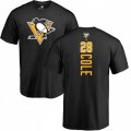 Pittsburgh Penguins #28 Ian Cole Black Backer T-Shirt