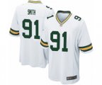 Green Bay Packers #91 Preston Smith Game White Football Jersey
