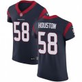 Houston Texans #58 Lamarr Houston Navy Blue Team Color Vapor Untouchable Elite Player NFL Jersey