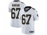 New Orleans Saints #67 Larry Warford White Vapor Untouchable Limited Player NFL Jersey