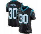 Carolina Panthers #30 Stephen Curry Black Team Color Vapor Untouchable Limited Player Football Jersey