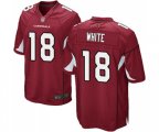 Arizona Cardinals #18 Kevin White Game Red Team Color Football Jersey