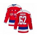 Washington Capitals #62 Carl Hagelin Authentic Red Alternate Hockey Jersey