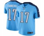 Tennessee Titans #17 Ryan Tannehill Limited Light Blue Rush Vapor Untouchable Football Jersey