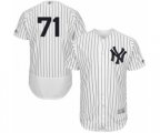 New York Yankees Stephen Tarpley White Home Flex Base Authentic Collection Baseball Player Jersey