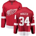 Detroit Red Wings #34 Petr Mrazek Fanatics Branded Red Home Breakaway NHL Jersey