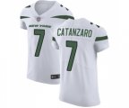 New York Jets #7 Chandler Catanzaro White Vapor Untouchable Elite Player Football Jersey