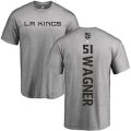 Los Angeles Kings #51 Austin Wagner Ash Backer T-Shirt