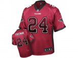 Atlanta Falcons #24 Devonta Freeman Red Team Color Stitched NFL Elite Drift Fashion Jersey