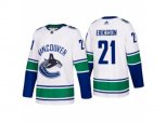 Vancouver Canucks #21 Loui Eriksson 2017-2018 Season Away Jersey