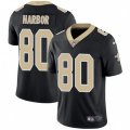 New Orleans Saints #80 Clay Harbor Black Team Color Vapor Untouchable Limited Player NFL Jersey