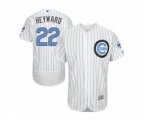 Chicago Cubs #22 Jason Heyward White(Blue Strip) Flexbase Authentic Collection 2016 Father's Day Stitched Baseball Jersey