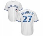 Toronto Blue Jays #27 Vladimir Guerrero Jr. Replica White Home Baseball Jersey