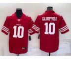 San Francisco 49ers #10 Jimmy Garoppolo 2022 New Red Vapor Untouchable Limited Stitched Jersey