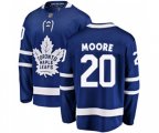 Toronto Maple Leafs #20 Dominic Moore Fanatics Branded Royal Blue Home Breakaway NHL Jersey