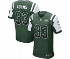 New York Jets #33 Jamal Adams Elite Green Home Drift Fashion Football Jersey