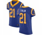 Los Angeles Rams #21 Aqib Talib Royal Blue Alternate Vapor Untouchable Elite Player Football Jersey