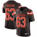 Cleveland Browns #63 Marcus Martin Brown Team Color Vapor Untouchable Limited Player NFL Jersey
