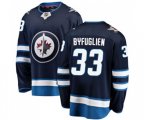 Winnipeg Jets #33 Dustin Byfuglien Fanatics Branded Navy Blue Home Breakaway NHL Jersey