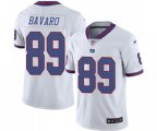 New York Giants #89 Mark Bavaro Elite White Rush Vapor Untouchable Football Jersey