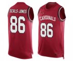 Arizona Cardinals #86 Ricky Seals-Jones Limited Red Player Name & Number Tank Top Football Jersey
