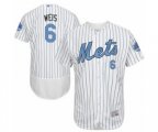 New York Mets Al Weis Authentic White 2016 Father's Day Fashion Flex Base Baseball Player Jersey