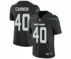 New York Jets #40 Trenton Cannon Black Alternate Vapor Untouchable Limited Player Football Jersey