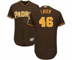 San Diego Padres Eric Lauer Brown Alternate Flex Base Authentic Collection Baseball Player Jersey