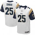 Los Angeles Rams #25 Lance Dunbar White Vapor Untouchable Elite Player NFL Jersey