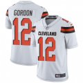 Cleveland Browns #12 Josh Gordon White Vapor Untouchable Limited Player NFL Jersey