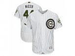Chicago Cubs #44 Anthony Rizzo White(Blue Strip) Flexbase Authentic Collection 2018 Memorial Day Stitched MLB Jersey