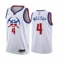 Denver Nuggets #4 Paul Millsap White NBA Swingman 2020-21 Earned Edition Jersey