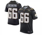 Pittsburgh Steelers #66 David DeCastro Elite Black Team Irvin 2016 Pro Bowl Football Jersey