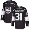 Los Angeles Kings #31 Scott Wedgewood Authentic Black Home NHL Jersey