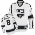 Los Angeles Kings #8 Drew Doughty Authentic White Away NHL Jersey