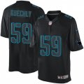 Carolina Panthers #59 Luke Kuechly Limited Black Impact NFL Jersey