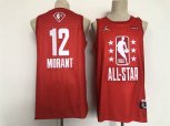 Jordan Memphis Grizzlies #12 Ja Morant Red 2022 NBA All-Star Swingman Basketball Jersey