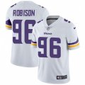 Minnesota Vikings #96 Brian Robison White Vapor Untouchable Limited Player NFL Jersey