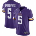 Minnesota Vikings #5 Teddy Bridgewater Purple Team Color Vapor Untouchable Limited Player NFL Jersey